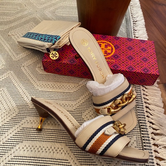 Tory Burch Shoes - Tory Burch Jessa 55MM Calf Leather Sandals